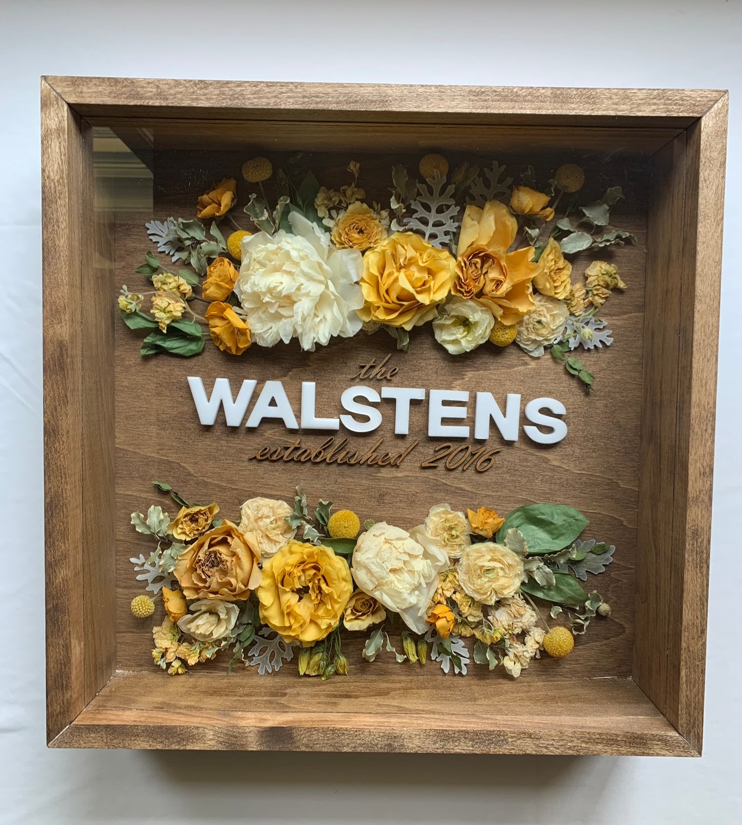 Family Name Shadow Box