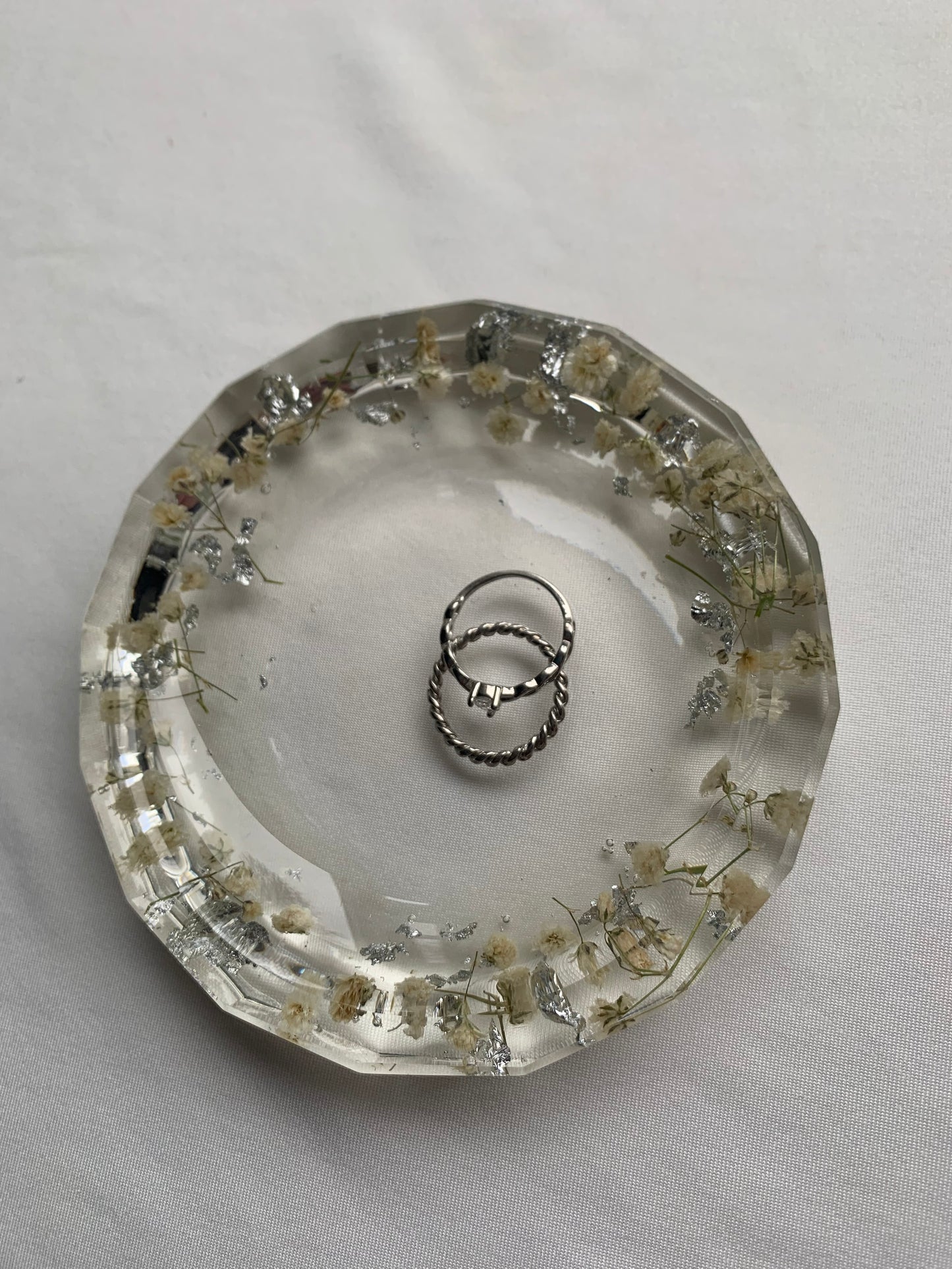 Baby's Breath Jewelry Dish