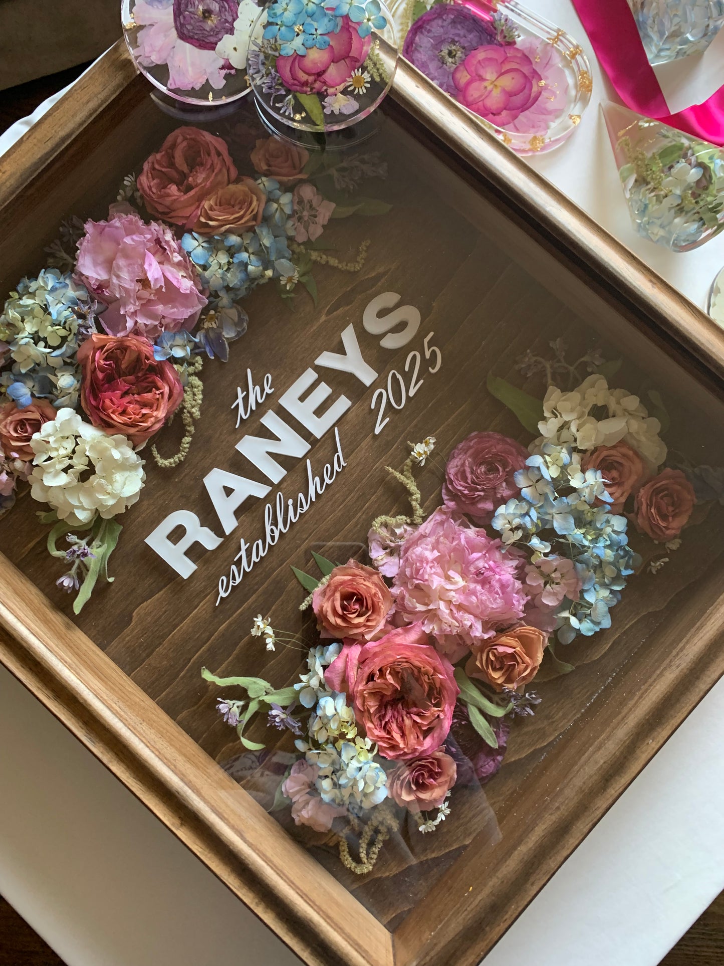 Family Name Shadow Box