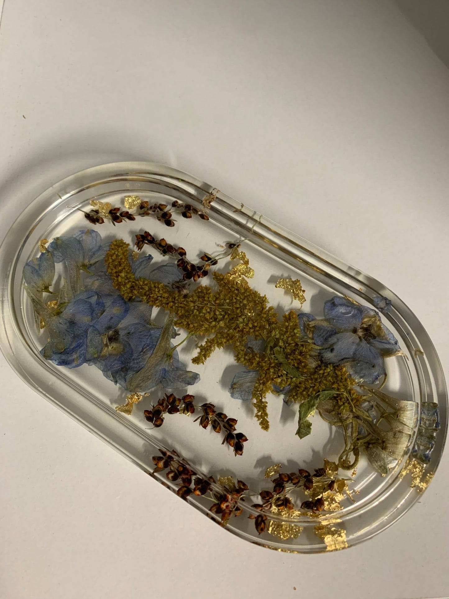 Millet & Larkspur Tray