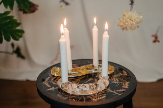 Floral Candle Holder